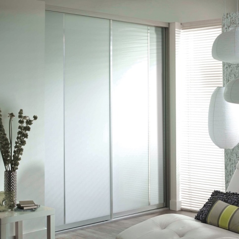 2 Door fixed sized contour sliding wardrobes