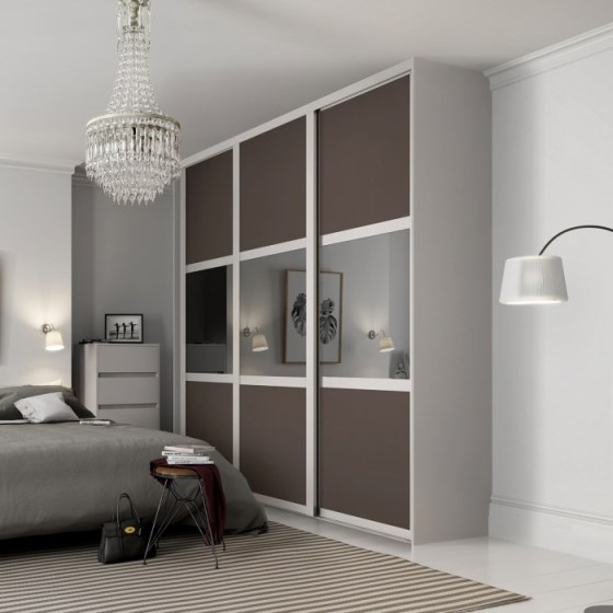 Shaker spacepro sliding wardrobe door pic 4