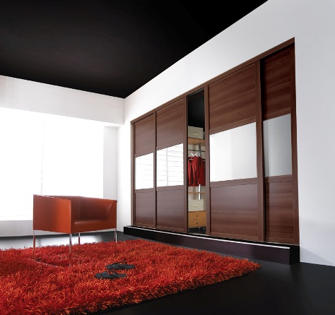 Shaker spacepro sliding wardrobe door pic 8