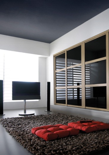 4 Door custom sized shaker sliding wardrobes for opening widths between: 2095mm - 4555mm