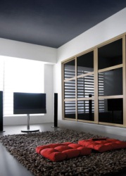 4 Door custom sized shaker sliding wardrobes for opening widths between: 2095mm - 4555mm
